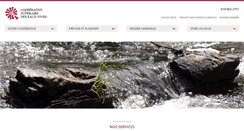 Desktop Screenshot of eauxvives.ca